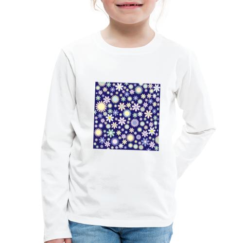 fiorellini - Maglietta Premium a manica lunga per bambini