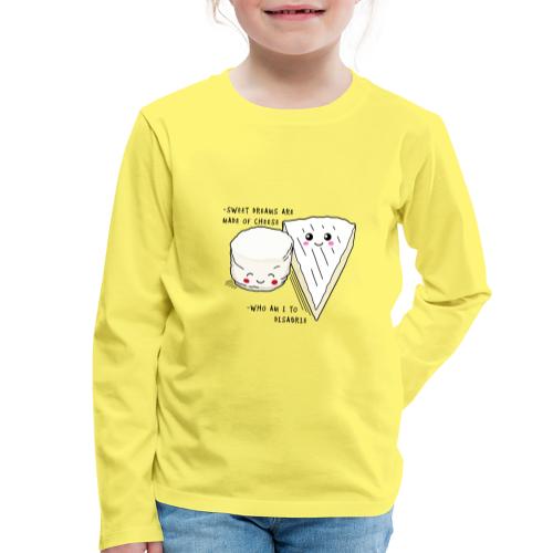 Ser ser disabrie cytat - Koszulka dziecięca Premium z długim rękawem
