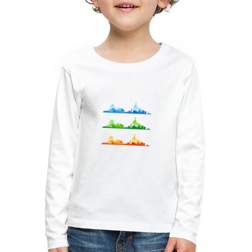 Rio de Janeiro Silhouette - Kids' Premium Longsleeve Shirt