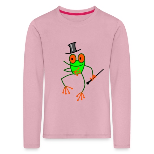 Dancing Frog - Kids' Premium Longsleeve Shirt