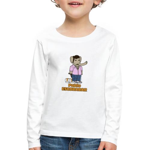 PABLO ESCOBABAR ! (par Axel Ville) - Kids' Premium Longsleeve Shirt