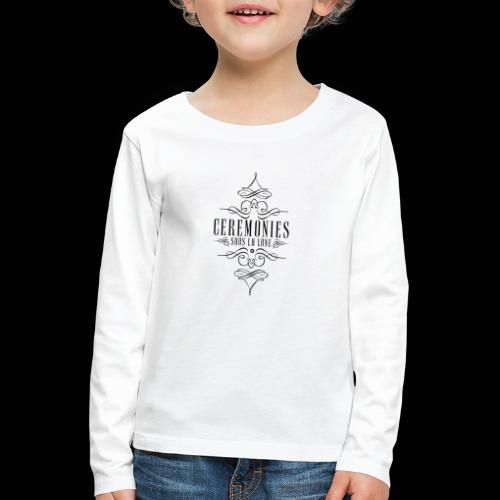 Sous La Lune, exclusive Ceremonies' Merch - T-shirt manches longues Premium Enfant