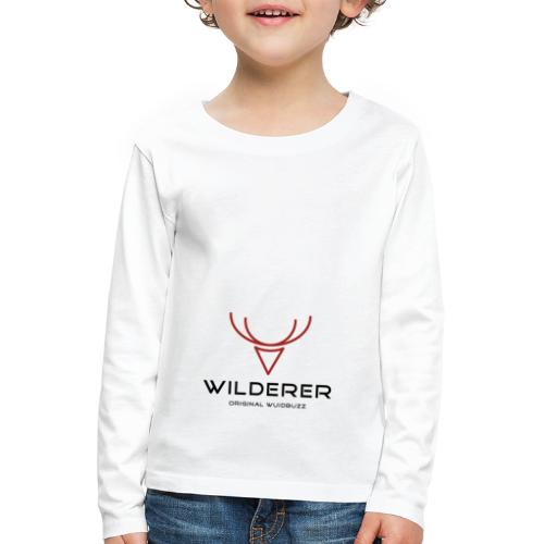 WUIDBUZZ | Wilderer | Männersache - Kinder Premium Langarmshirt