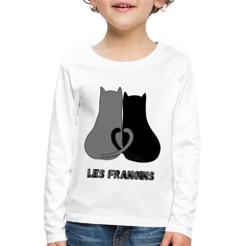 Les frangins coeur - T-shirt manches longues Premium Enfant