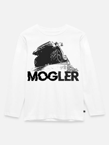Unimog Mog'ler - Kinder Premium Bio Langarmshirt - Weiß