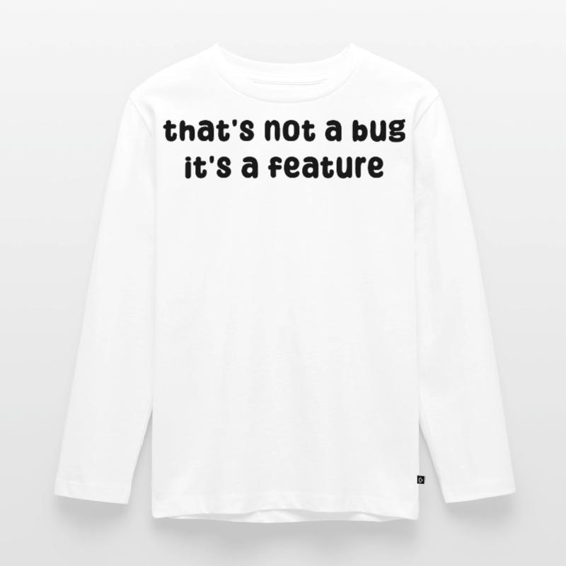 Developer Geek Bugs Code Computer Science Statement Kids' Premium Longsleeve Shirt