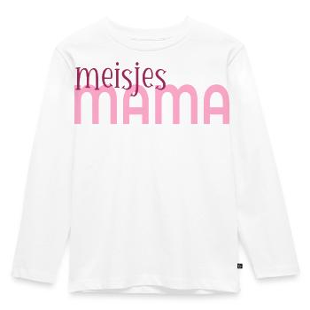 Mama Girls - Camiseta ecológica prémium de manga larga para niños - blanco - delante - AI Model Kid Female (0cm)