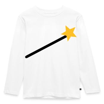 Zauberer - Kinder Premium Bio Langarmshirt - Weiß - Vorne - AI Model Kid Female (0cm)