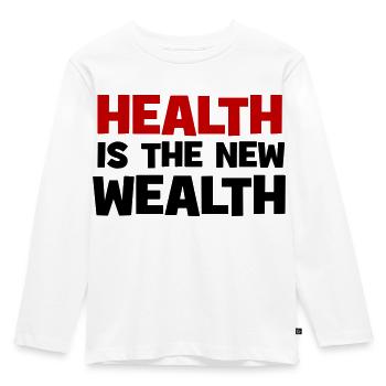 Bless you - Kids' Premium Longsleeve Shirt - white - Front - AI Model Kid Female (0cm)