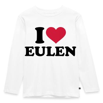 Eule - Kinder Premium Bio Langarmshirt - Weiß - Vorne - AI Model Kid Female (0cm)