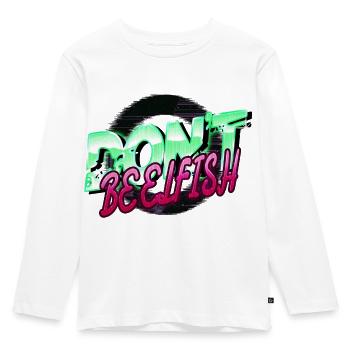 Dork Geek Couples Blagues Drôle Ordinateur Comique - T-shirt manches longues Premium Enfant - blanc - Devant - AI Model Kid Female (0cm)