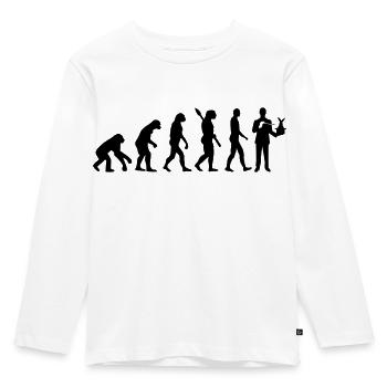 Zauberer - Kinder Premium Bio Langarmshirt - Weiß - Vorne - AI Model Kid Female (0cm)