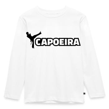 Capoeira - Kids' Premium Longsleeve Shirt - white - Front - AI Model Kid Female (0cm)