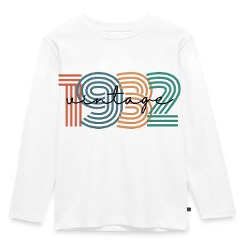 1932 Vintage Retro - Kids' Premium Longsleeve Shirt - white - Front - AI Model Kid Female (0cm)