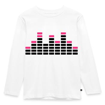 Equalizer - Kinder Premium Bio Langarmshirt - Weiß - Vorne - AI Model Kid Female (0cm)