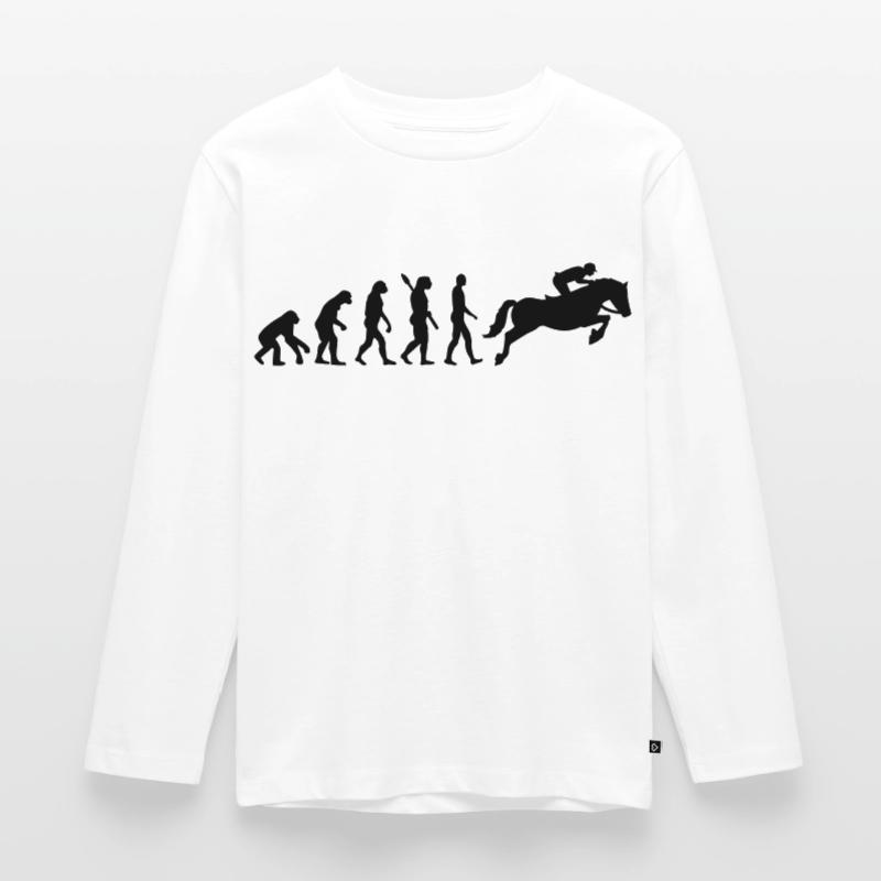 Evolution Show jumping Kids' Premium Longsleeve Shirt