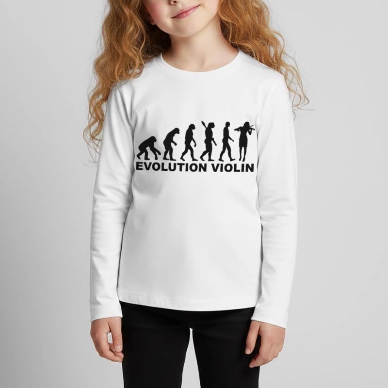 Evolution violin T-shirt manches longues Premium Enfant