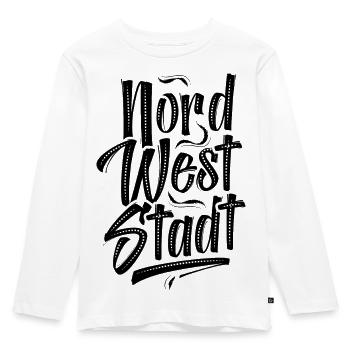 Frankfurt Nordweststadt FFM - T-shirt manches longues Premium Enfant - blanc - Devant - AI Model Kid Female (0cm)