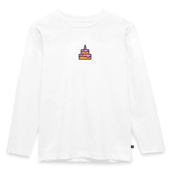 8th Birthday - Kids' Premium Longsleeve Shirt - white - Front - AI Model Kid Female (0cm)