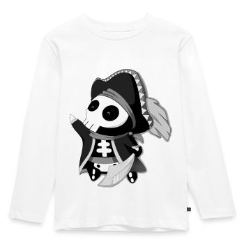 Waterspolle Gr. - Kids' Premium Longsleeve Shirt - white - Front - AI Model Kid Female (0cm)