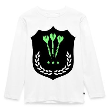 Pinces Armoiries - T-shirt manches longues Premium Enfant - blanc - Devant - AI Model Kid Female (0cm)