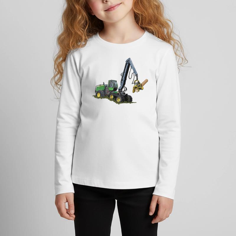 Moissonneuse-batteuse, Moissonneuse-batteuse T-shirt manches longues Premium Enfant