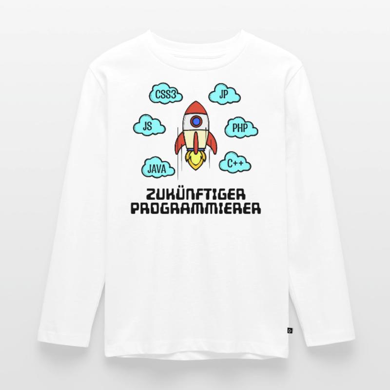 Css Code Developer C++ Java Php Programmierer Kinder Premium Bio Langarmshirt