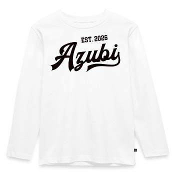 Apprentice 2026 Apprentice Start Start Training Apprenticeship - Kids' Premium Longsleeve Shirt - white - Front - AI Model Kid Female (0cm)