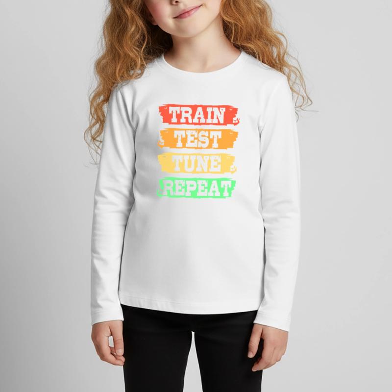 GPT Coder Programmierer Kinder Premium Bio Langarmshirt