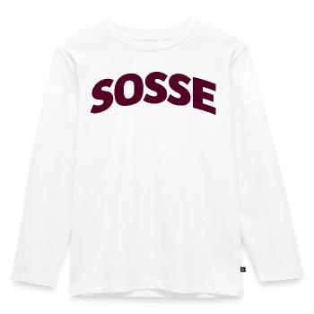 Sosse Forever - Kids' Premium Longsleeve Shirt - white - Front - AI Model Kid Female (0cm)