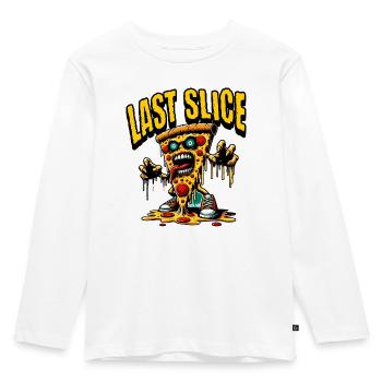 Dernière tranche - T-shirt manches longues Premium Enfant - blanc - Devant - AI Model Kid Female (0cm)