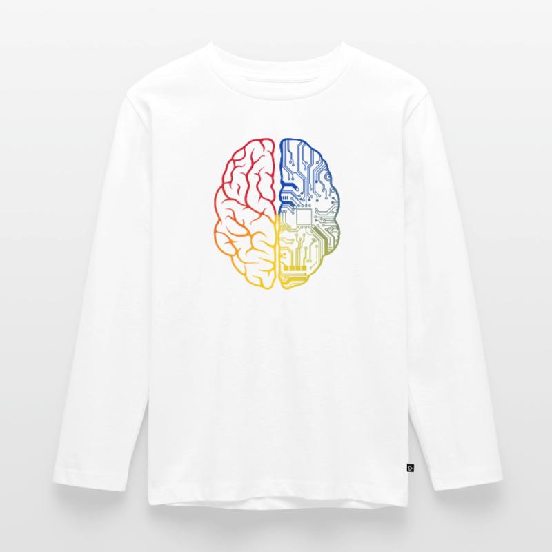 Programmer HTML - Developer Programming Brain Fun Kids' Premium Longsleeve Shirt