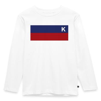 The New Kickers - Kids' Premium Longsleeve Shirt - white - Front - AI Model Kid Female (0cm)