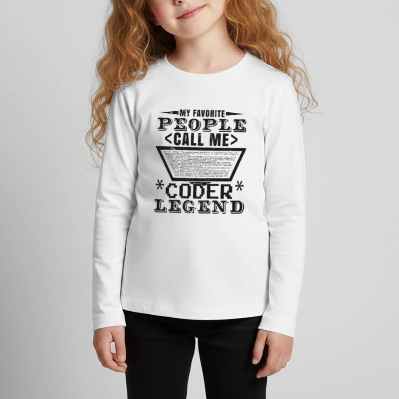 Coder Legend Kids' Premium Longsleeve Shirt