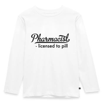 Pharmacist - Kids' Premium Longsleeve Shirt - white - Front - AI Model Kid Female (0cm)