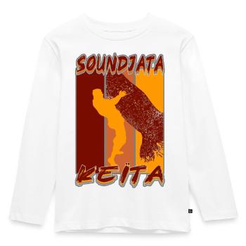Soundjata Keïta - T-shirt manches longues Premium Enfant - blanc - Devant - AI Model Kid Female (0cm)