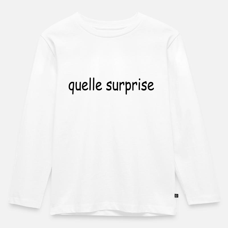 Source: Surprise - Kids' Premium Longsleeve Shirt - white