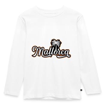 Vacances à Majorque - T-shirt manches longues Premium Enfant - blanc - Devant - AI Model Kid Female (0cm)
