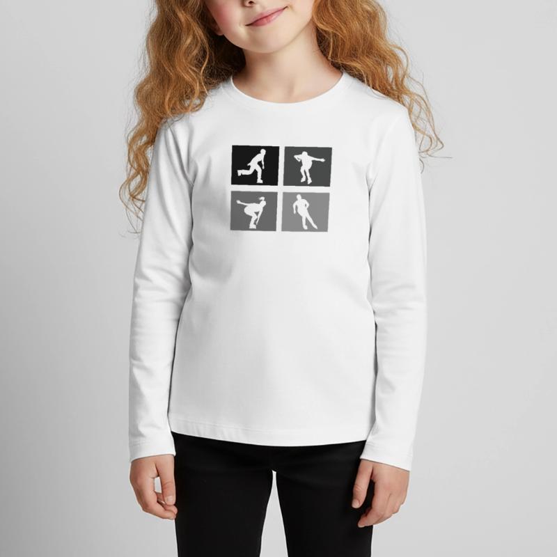 Rollers Rollers Rollers Rollers T-shirt manches longues Premium Enfant