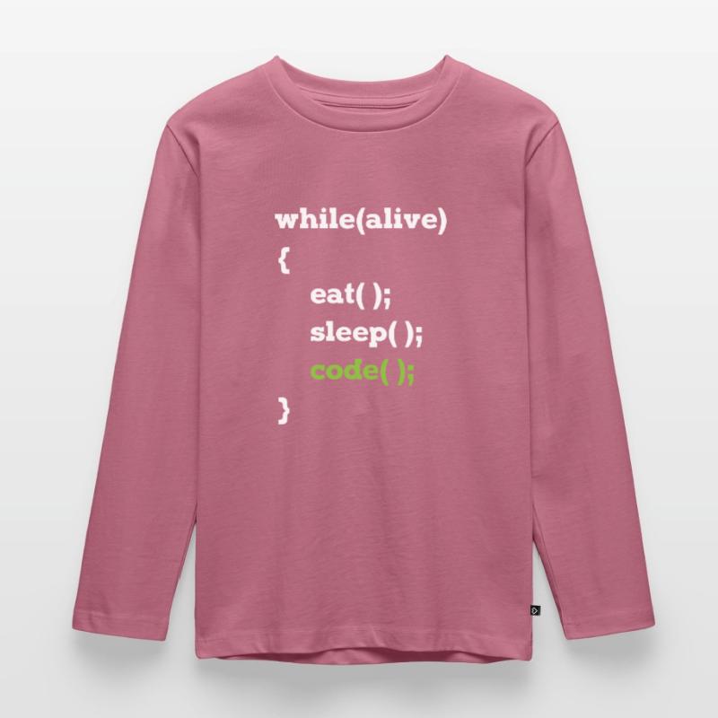 Java programmer computer scientist loop Kids' Premium Longsleeve Shirt
