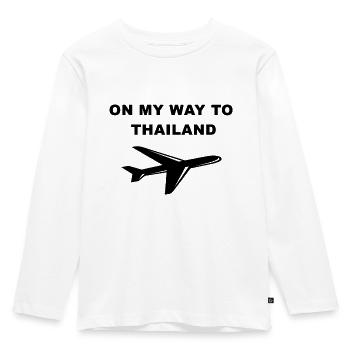 Thaïlande - T-shirt manches longues Premium Enfant - blanc - Devant - AI Model Kid Female (0cm)
