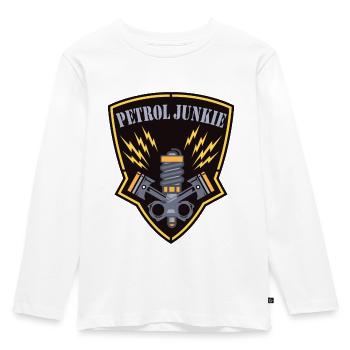 Car Lovers Screwdrivers Gift Idea - Kids' Premium Longsleeve Shirt - white - Front - AI Model Kid Female (0cm)