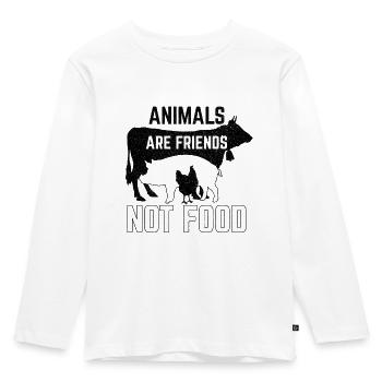 animaux - T-shirt manches longues Premium Enfant - blanc - Devant - AI Model Kid Female (0cm)