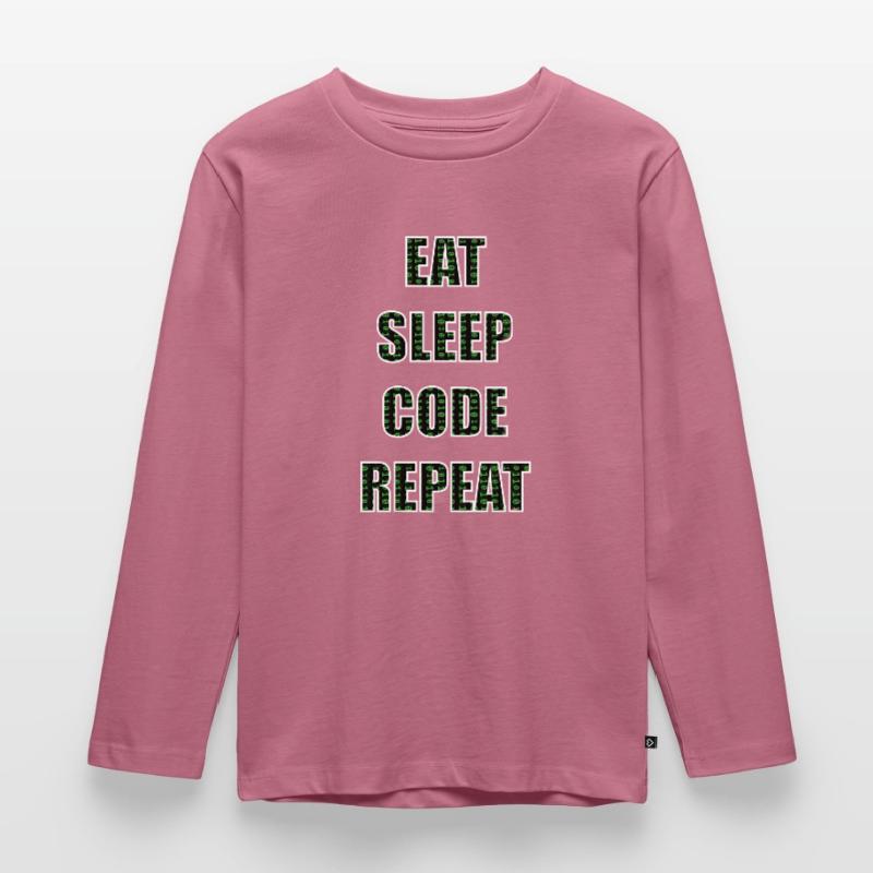 Programmierer Programmieren Programmierung Code Kinder Premium Bio Langarmshirt