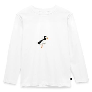 parrot diver - Kids' Premium Longsleeve Shirt - white - Front - AI Model Kid Female (0cm)