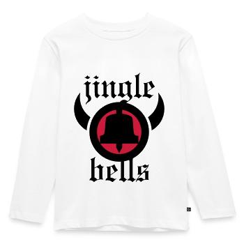 jingle bells rock - Kids' Premium Longsleeve Shirt - white - Front - AI Model Kid Female (0cm)