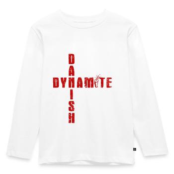 Danish Dynamite - Kinder Premium Bio Langarmshirt - Weiß - Vorne - AI Model Kid Female (0cm)