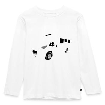 Wohnmobil - Kinder Premium Bio Langarmshirt - Weiß - Vorne - AI Model Kid Female (0cm)