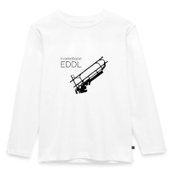 Aéroport de Düsseldorf - T-shirt manches longues Premium Enfant - blanc - Devant - AI Model Kid Female (0cm)