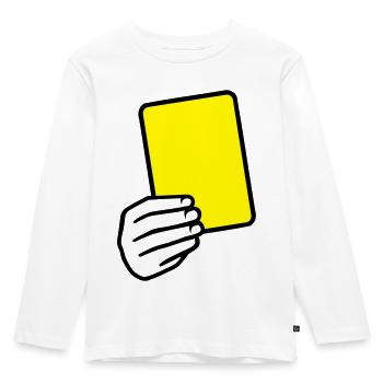 Referee - Kids' Premium Longsleeve Shirt - white - Front - AI Model Kid Female (0cm)